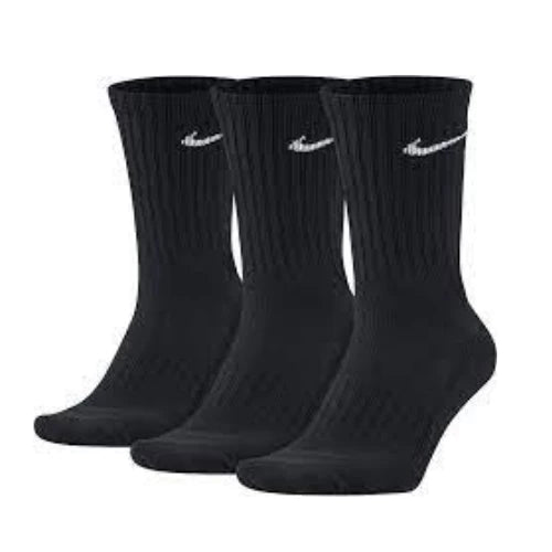 Nike Value Cushioned – Chaussettes mi-hautes (lot de 3)