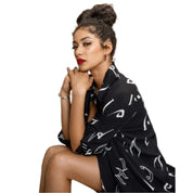 Chemisier Calligraphie Lyouna