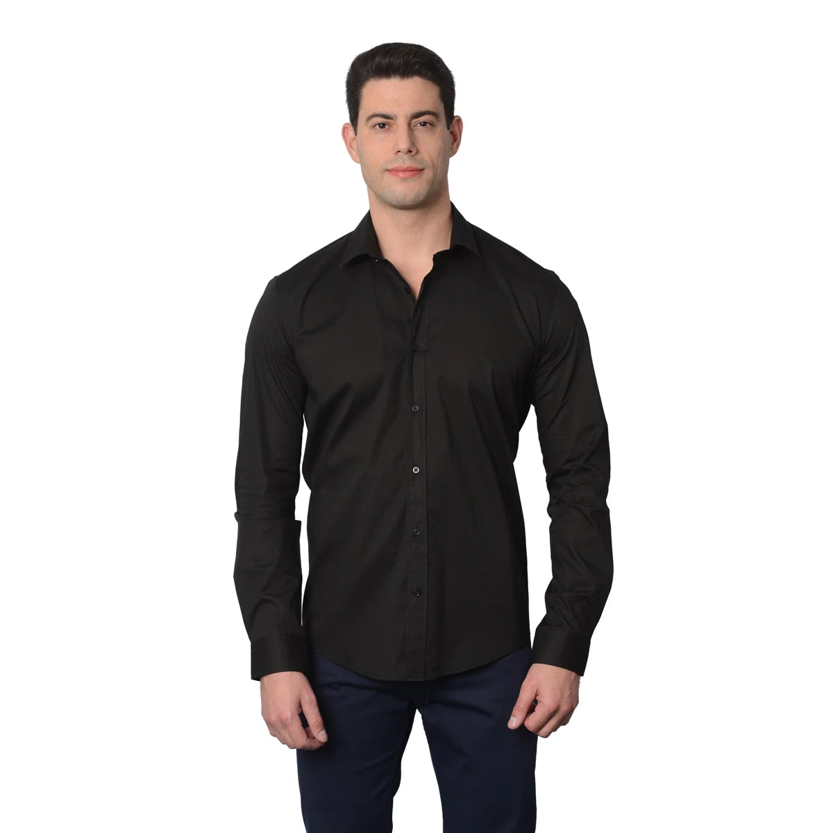 Chemise Toile-00 Ch-Slim-Sp-Sb Hom Nat