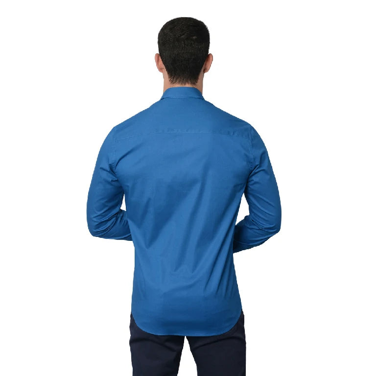 Chemise Toile-01 Ch-Slim-Sp-Sb Hom Nat