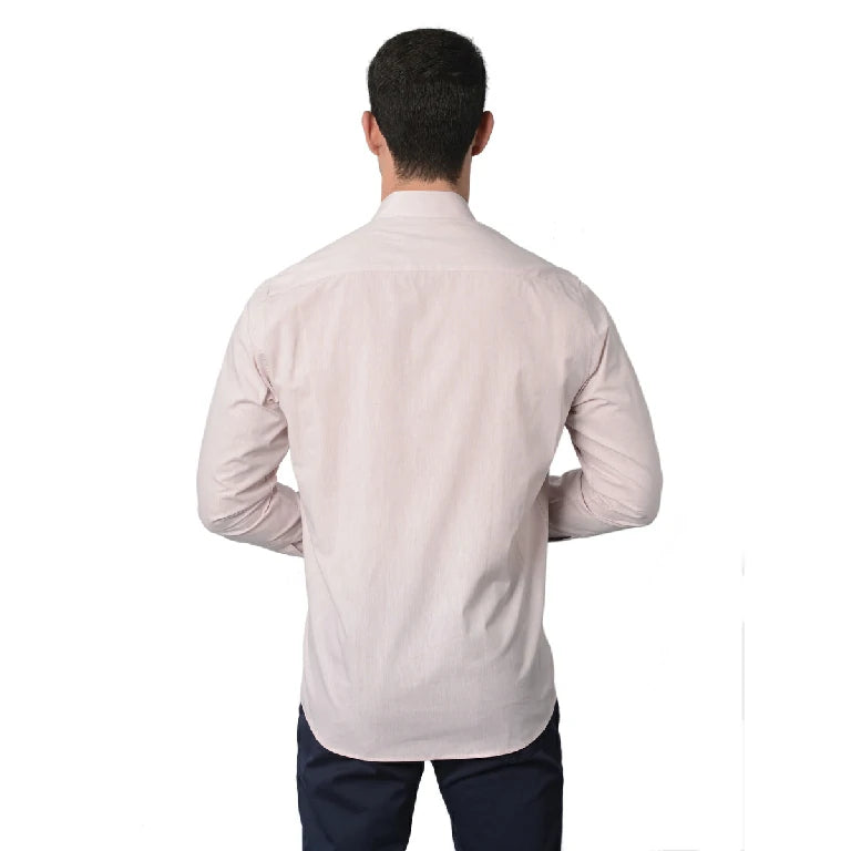 Chemise Toile-02 Ch-Strai-Cb-P Hom Nat