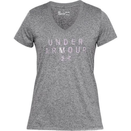 T-shirt Femme UA Tech™ V-Neck Graphic Under Armour