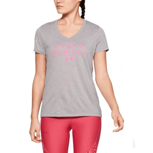 T-shirt Femme UA Tech™ V-Neck Graphic Under Armour