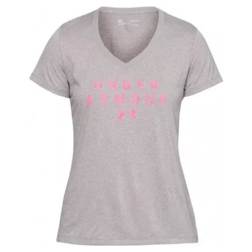 T-shirt Femme UA Tech™ V-Neck Graphic Under Armour
