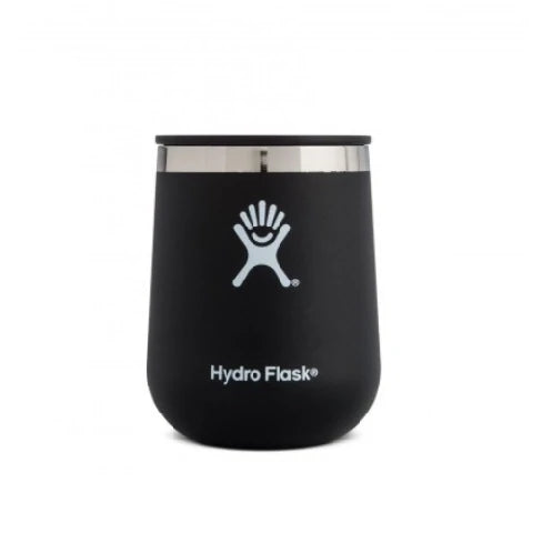 10 Oz Wine Tumbler Black