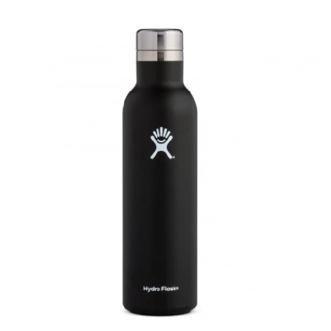 25 Oz Wine Bottle Black