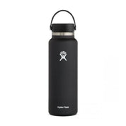 40 Oz Wide Mouth 2.0 Flex Cap Black