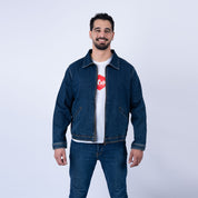 Lee Cooper Blouson Denim Relaxed Fit Bleu MAXON-05 RETTY Homme