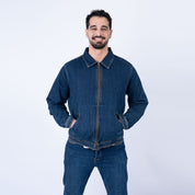 Lee Cooper Blouson Denim Relaxed Fit Bleu MAXON-05 RETTY Homme