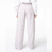 Pantalon tailleur coupe large