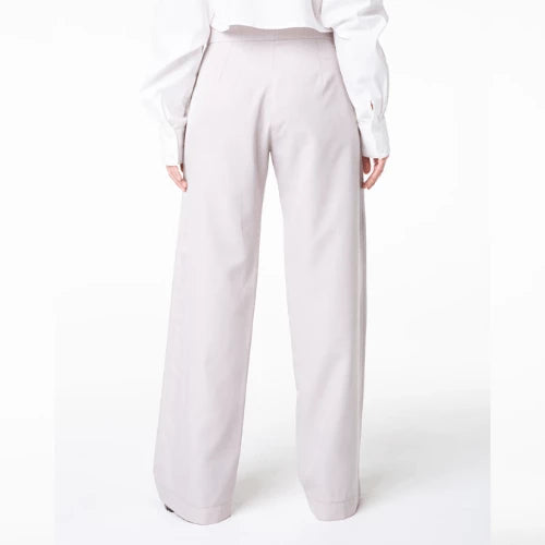 Pantalon tailleur coupe large