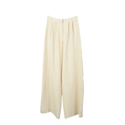 Pantalon large écru Zoda