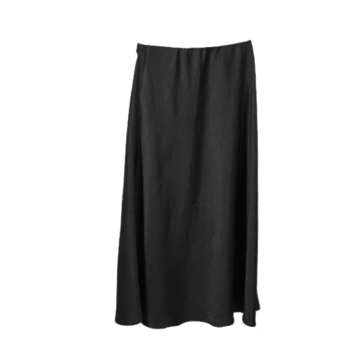 Jupe midi satinée Zoda