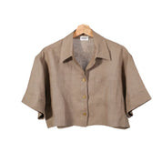 Chemisier oversized en lin Zoda