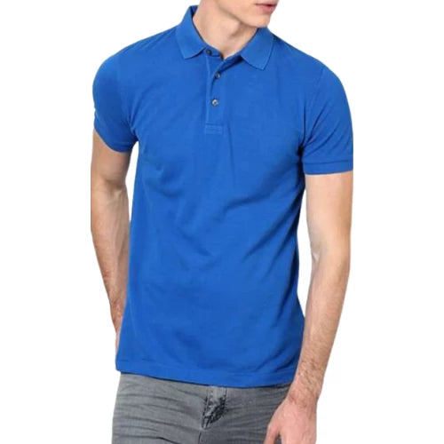 Polo Bleu Roi Zoom