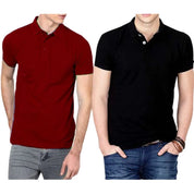 Pack Polos Noir et Rouge Zoom