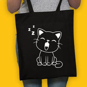 Tote Bag - Noir - CAT  ZZZ