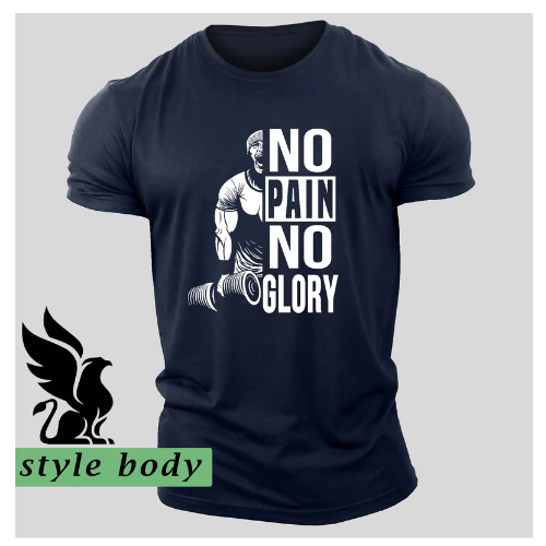 T-shirt-No pain no glory-Griffinstore