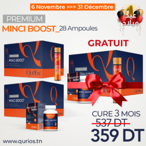 3-Minci Boost 2+1 Gratuit