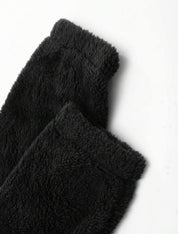 Gilet style sweat en polaire - Noir