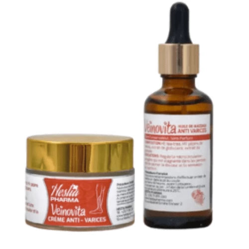 Crème et huile anti-varices