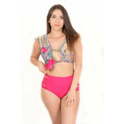 Bikini taille haute 2 Pieces Bonheur