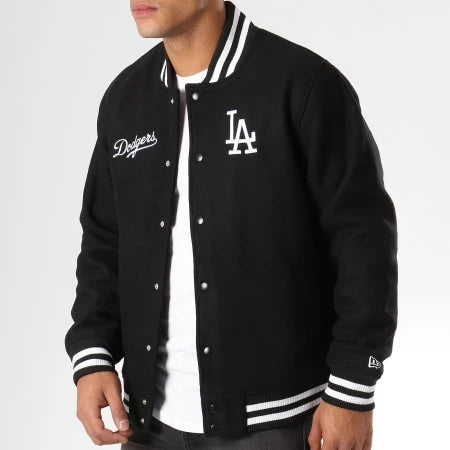 Team apparel bomber losdod blk Veste New Era
