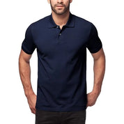 Polo Bleu Marine Zoom