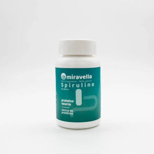 Spiruline  90 gélules Miravella