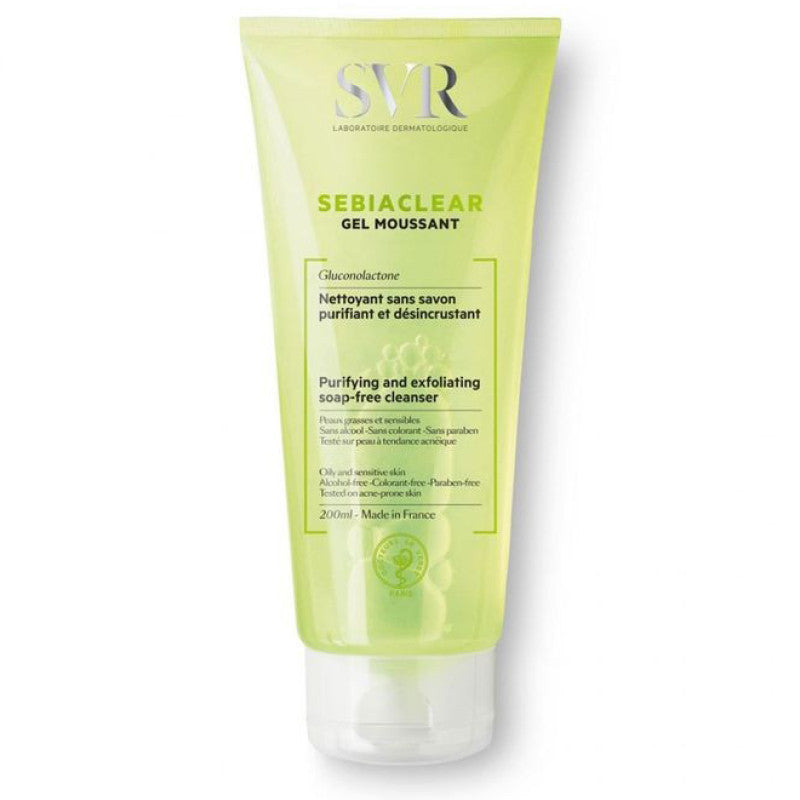Svr - sebiaclear gel moussante pour peaux grasses- 200 ml